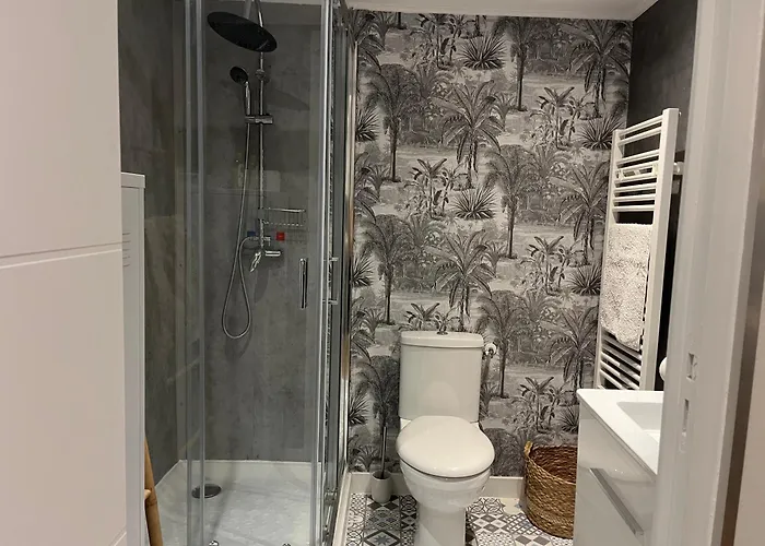 Joli T2 3* 40 M2 Avec Parking Et Terrasse アパート エクスレバン