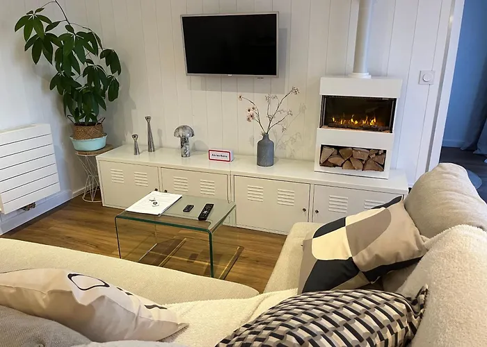 Joli T2 3* 40 M2 Avec Parking Et Terrasse アパート エクスレバン